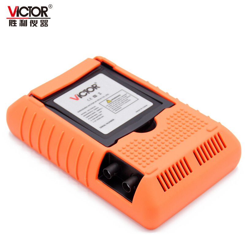 VC220数字荧光示波器 双通道示波器带USB 手持式示波器