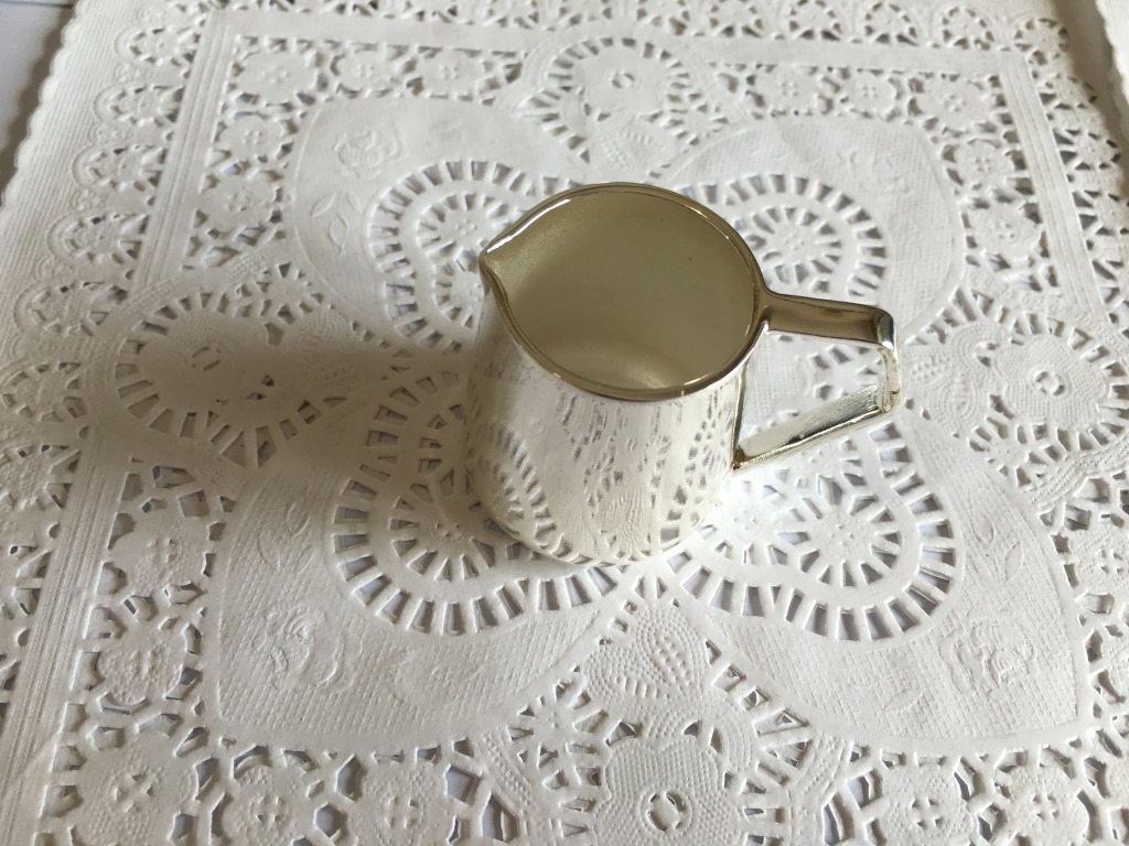 英式下午茶奶盅咖啡小号迷你奶壶西式奶缸杯小奶勺有无柄牛奶杯
