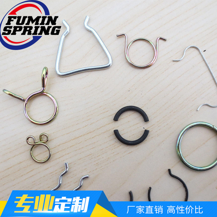 厂家直销 65锰钢压缩弹簧加工 茶色模具弹簧 强力异型弹簧