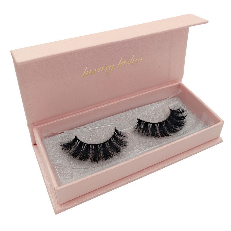 1 Pair Of Mink Hair Natural Thick False Eyelashes display picture 3