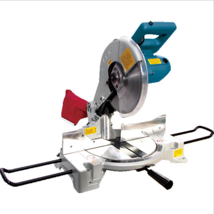 东成斜切割机45度J1X-FF-255锯铝机合金台式木工切割机东城FF 255