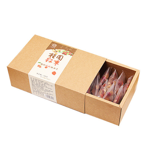Rongtan Brand Guava Jujube Tea, Goji Berry Rose Tea with Rock Sugar - Premium Boxed Set, Supports Wholesale with Single Piece Shipping
