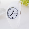 Silica gel ultra thin fashionable men's watch suitable for men and women, universal quartz watches, wholesale, Birthday gift