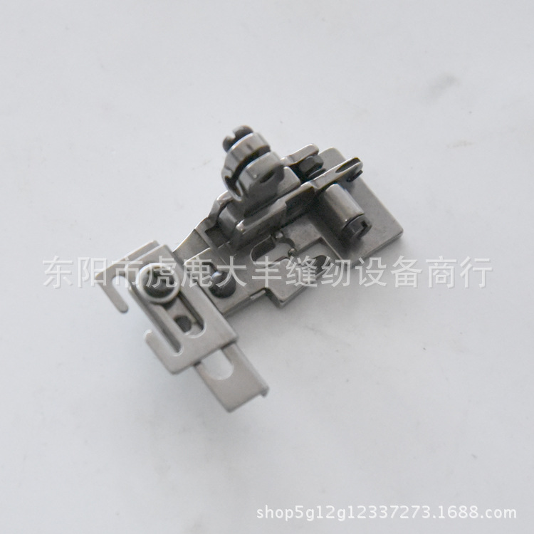 飞马700银箭757款五线拷边机包缝机拉松紧压脚上橡筋肩带可调压脚