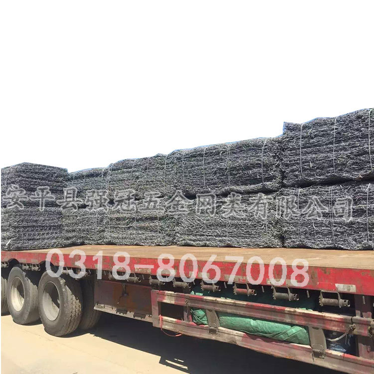 装石头用镀锌石笼网 高尔凡生态格网厂家1x1x1m