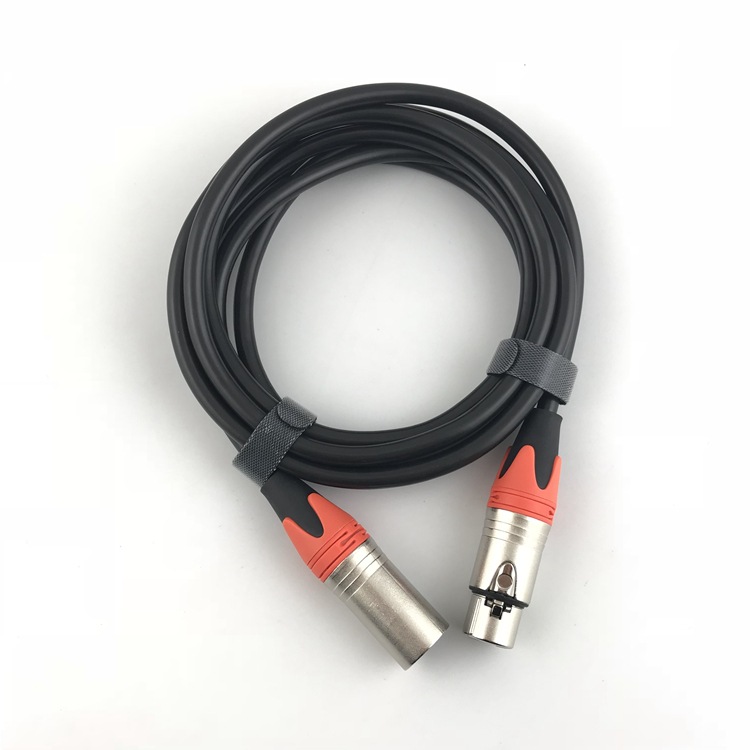 卡侬头XLR 3PIN公对母镀鎴大功率音响线灯光线功放线信号线控制线