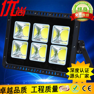 LED Cast light 100W waterproof outdoor Open air construction site square Rainproof lighting Spotlight 200W300W lighting