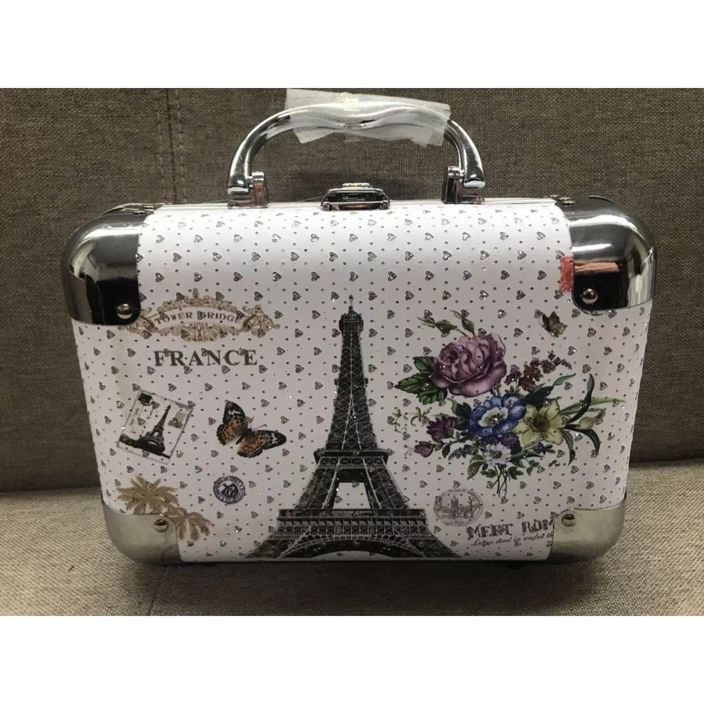 source Manufactor Produce Customize Korean Edition aluminium alloy Makeup box Jewelry box Adequate goods in stock support On behalf of