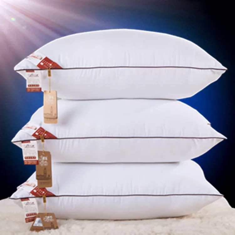 Manufactor wholesale Special Offer Promotion Down-proof Brushed Embossing pillow Pillow core hotel household Will pin gift