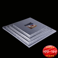 Thick Square Cake Carrier Convenient Cake Transfer Board Hard Cardboard Cake Pad 10-inch to 16-inch