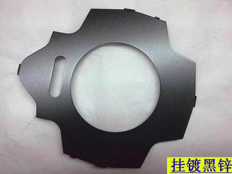 提供普通黑锌加工 本厂主营：电镀锌，电镀铬，电镀金，真空电镀