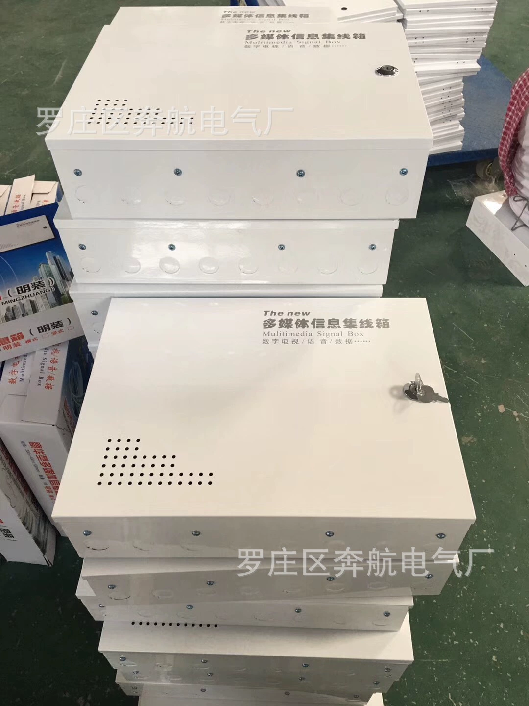 Открытая мультимедийная информационная коробка заводская цена коробка для сбора мультимедийной информации Открытая настенная коробка для украшения дома со слабым током Пустая коробка