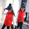 children jacket Vest girl Down cotton Thick cotton Vest Boy waistcoat 2018 CUHK girl