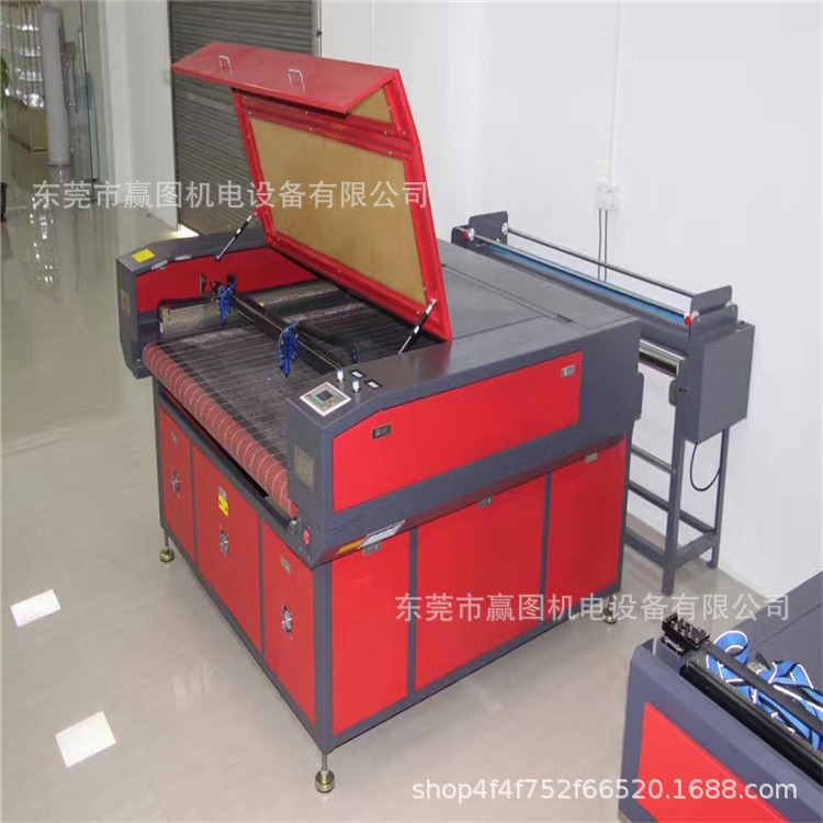 布料皮革自动送料激光切割机 1610自动送料激光设备