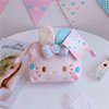 Cartoon capacious cosmetic bag, handheld universal organizer bag, South Korea