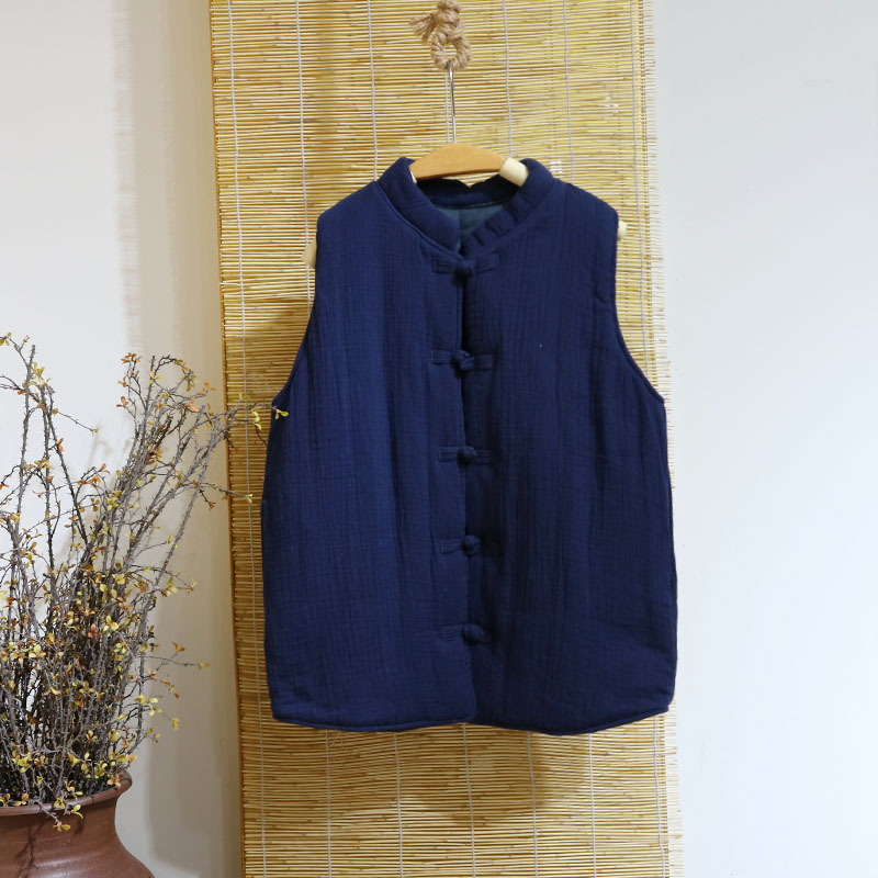 Gilet femme en Mélange de chanvre - Ref 3318233 Image 7