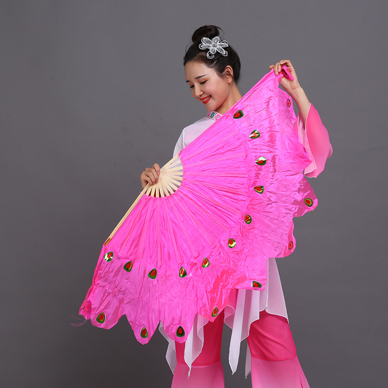 perform stage Manufactor wholesale prop Traditional opera Best Sellers dance new pattern Fan Dance square Peacock show Fan