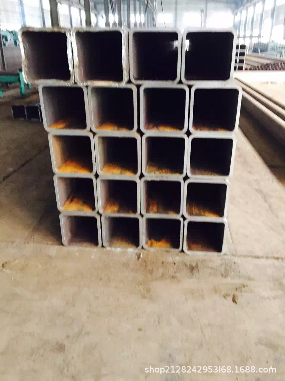 优质考登方管矩形管Q355NHD桥梁建筑用耐候管