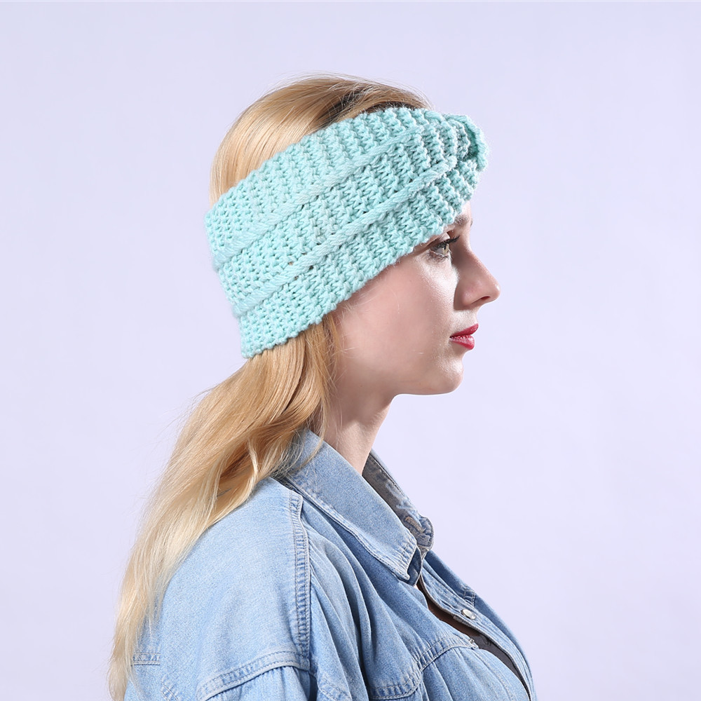Fascia per capelli in lana per donna accessorio invernale_voghion.com