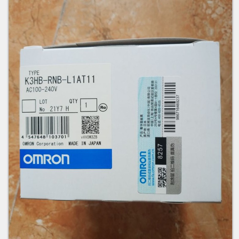 OMRON/欧姆龙 K3HB-RNB-L1AT11 100-240VAC 脉冲表  假一赔十
