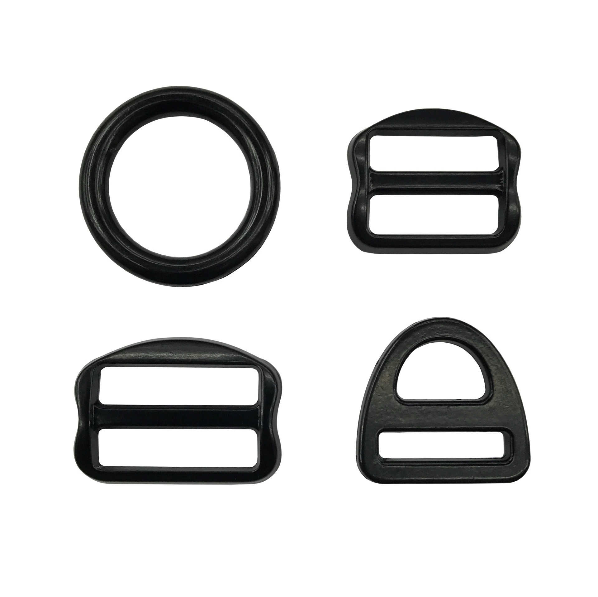 Аксессуары для поводка для домашних животных, регулировочная пряжка из сплава, трехскоростная японская пряжка из сплава, пряжка для поводка для собаки с кольцом из черного сплава