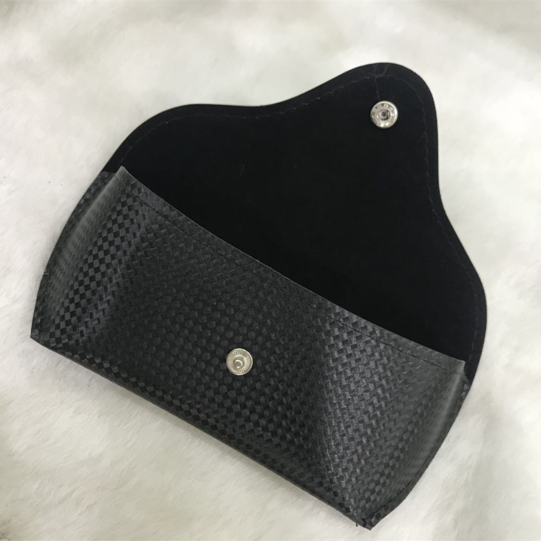 Estuche de cuero para gafas para hombres y mujeres, joyero de moda, estuche de almacenamiento coreano pequeño, fresco y aerodinámico