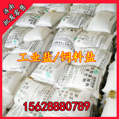 Salt Feed additives Sodium Industrial salt fine salt Crystal salt Jinan Manufactor Wholesale and retail