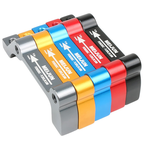 Bicycle rack disc brake adapter seat front disc 203MM rear disc A-pillar 180MM brake pad front fork conversion column