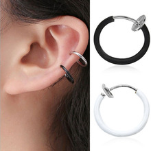 歐美隱形無耳洞磁鐵耳夾假耳環 時尚鼻環肚臍環 速賣通外貿飾品女