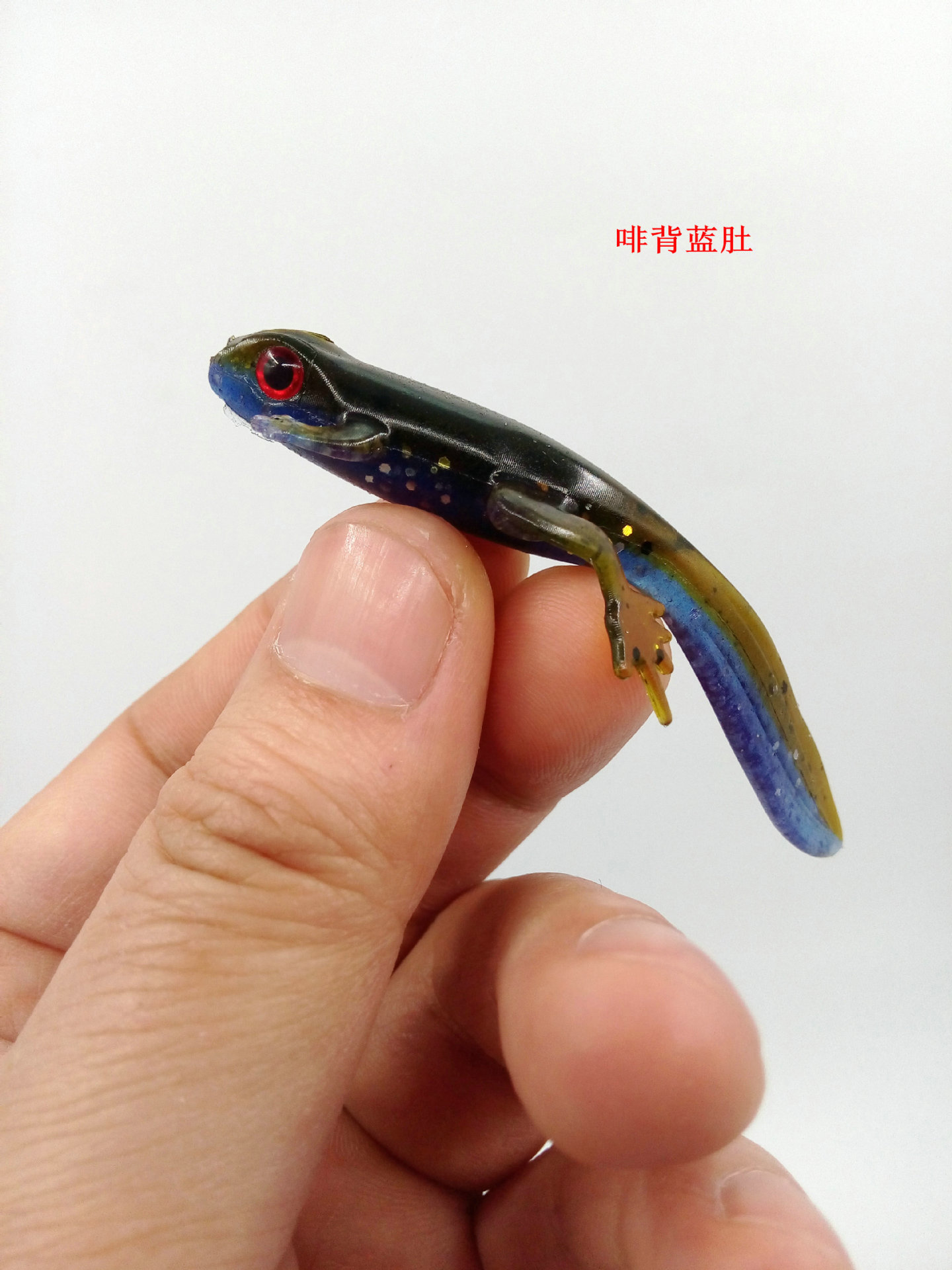 4 -color optional dual -color 8cm/3.8g frog 蚪 soft bait to bait road Asian fake bait 3