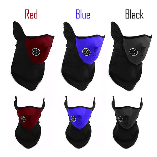 Kesen M-001 fleece fabric half-packed manufacturer wholesales winter windproof cycling thermal mask