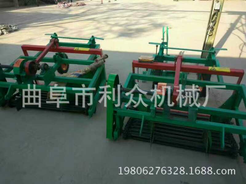 银川 大蒜前置收获机 单杠拖拉机皮带轮出蒜机
