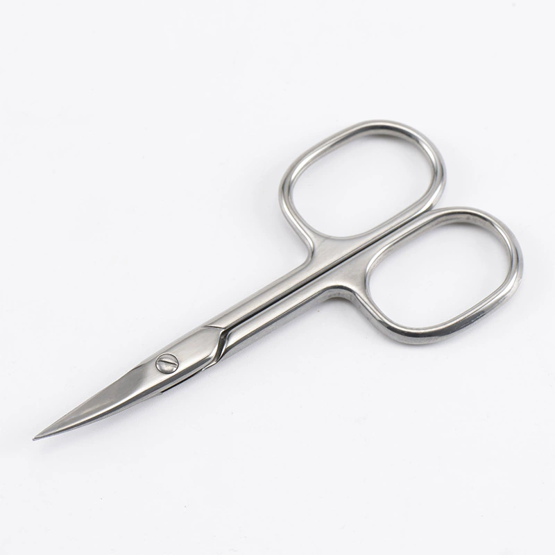Cosmetic scissors for eyelashes stainless steel