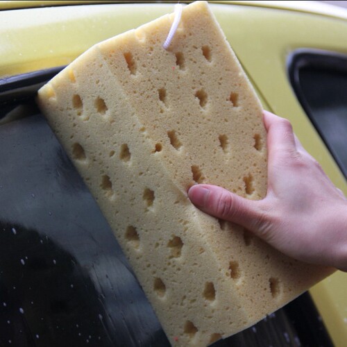 Car wash sponge, coral honeycomb foam, car wiping foam, car beauty cleaning and decontamination supplies, absorbent cotton for car wiping