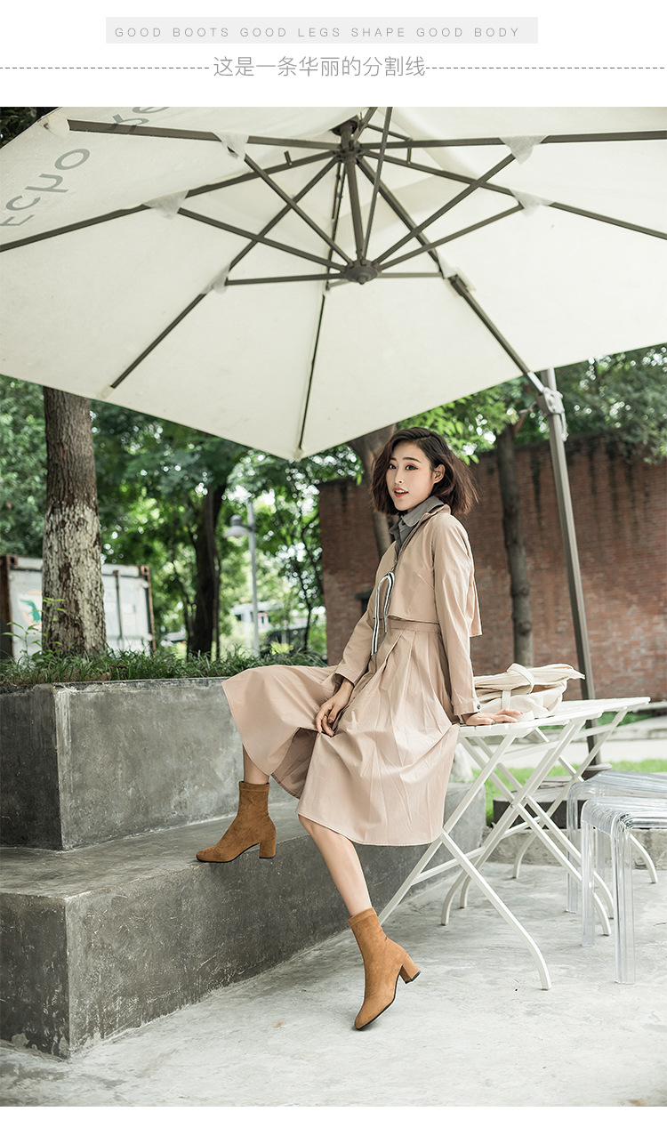 Bottes femme en Daim - Ref 3354891 Image 12