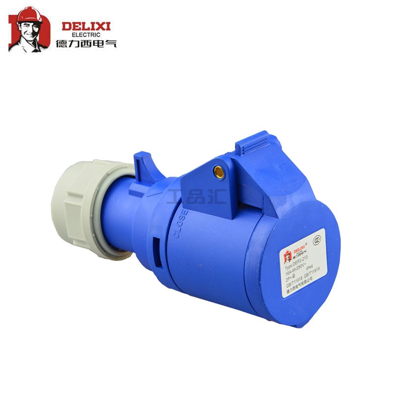 德力西电气 工业连接器;DEP2-213 16A 3芯 250V