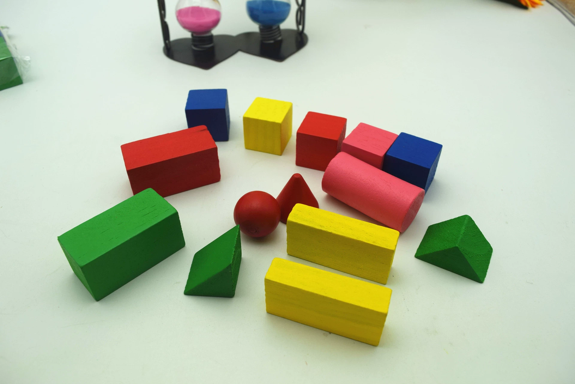 Wooden constructor, toy for elementary school students, stationery, wholesale, early education