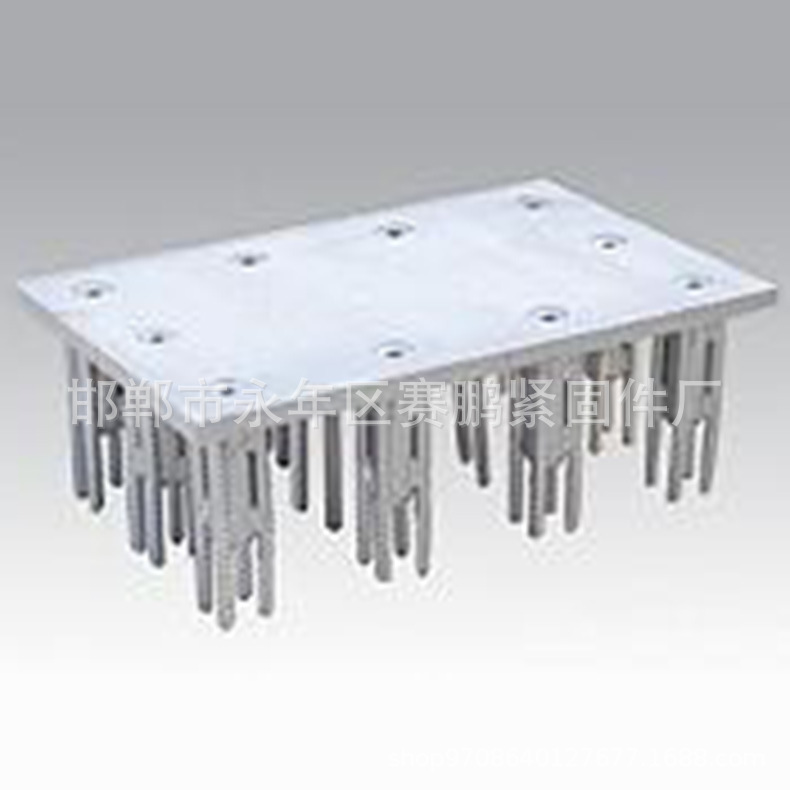 预埋板 M100*150幕墙打孔钢板 桥梁预埋预埋件 带孔方铁 可定制