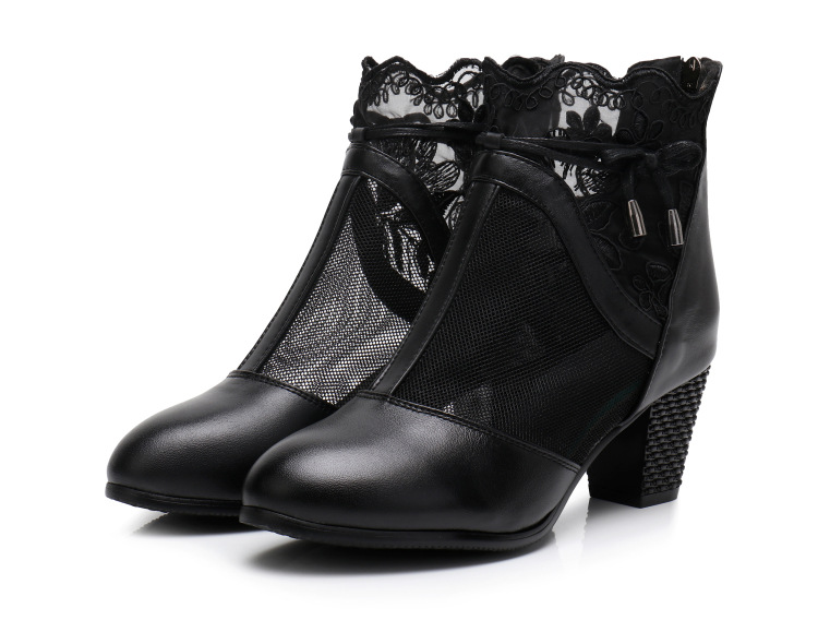 Bottes femme en En cuir - Ref 3354794 Image 18