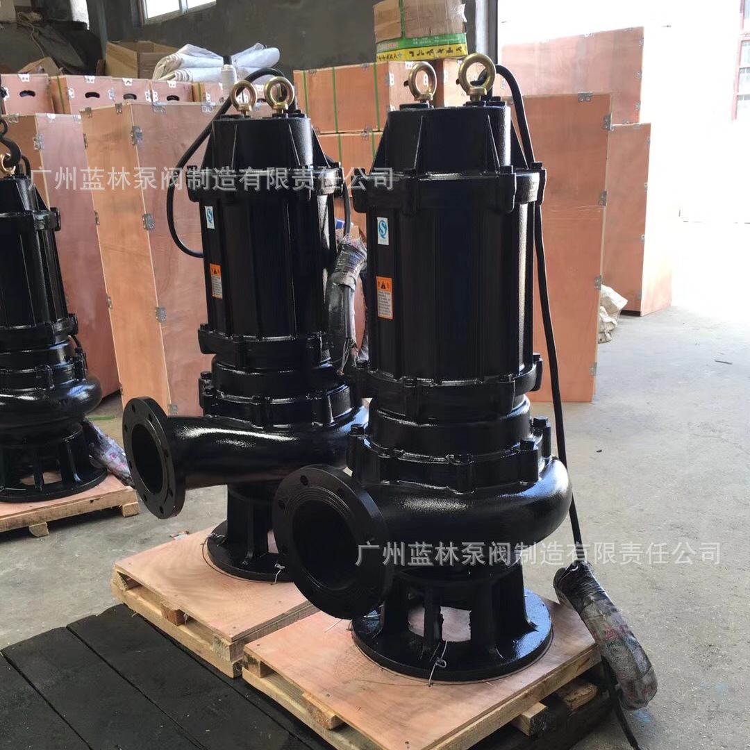 WQ潜水排污泵 工程项目污水潜污泵1.5kw7.5kw15kw国标污水泵