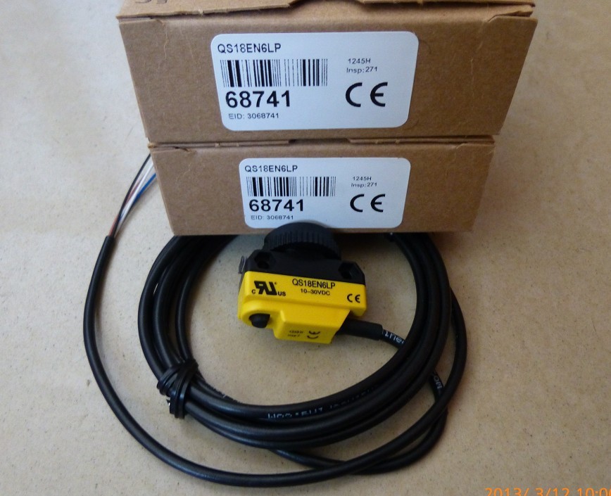 全新原装美国BANNER邦纳QS18EN6LP偏反射式光电传感器