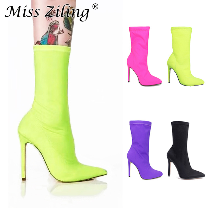 Bottes femme en Tissu - Ref 3354802 Image 1