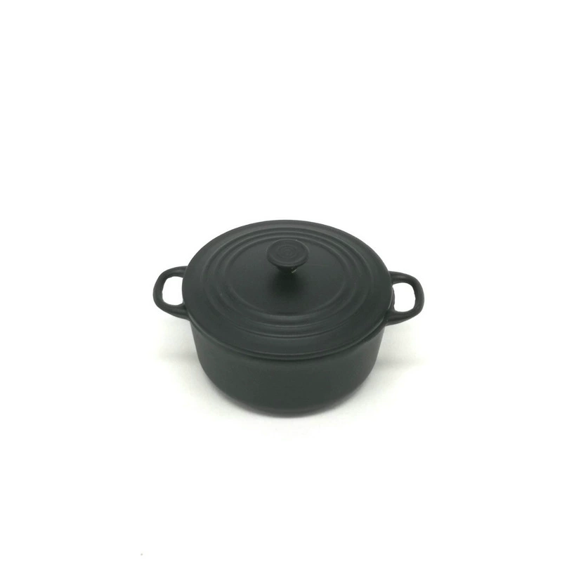 Mini dollhouse with accessories, kitchenware, realistic round handle
