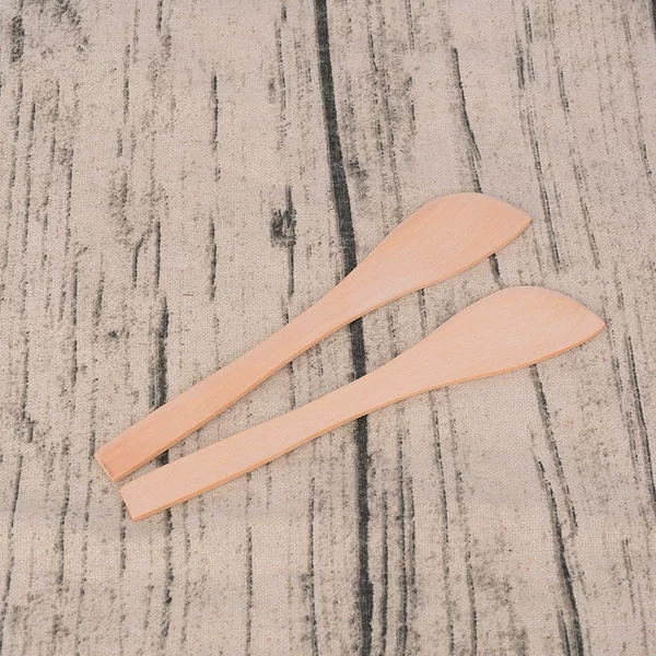 Dumpling making wonton tool dumpling wonton stuffing shovel flat spoon dumpling knife stuffing spoon Lotus wooden bun stuffing shovel Hemu