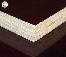 山東富士木業廠家供應二次成型棕膜18mm 厚酚醛膠建築模板