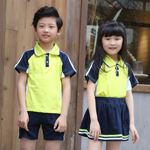 2022夏季小学生校日系英伦风服班服幼儿园园服夏装来图来样批发