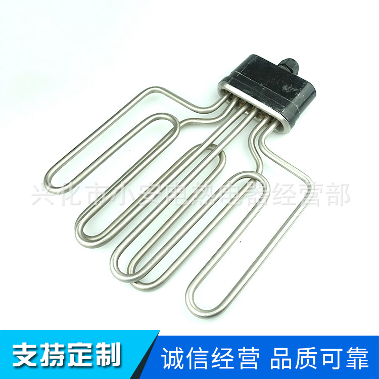扁头加热管  蒸饭车加热管 不锈钢厚膜蒸饭机发热管380V12KW|ms