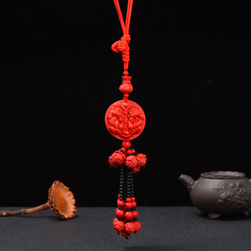 car god luck wealth auto hanging decoration supplies the car hang act the role ofing is tasted the traditional car accessories cinnabar red lotus cars