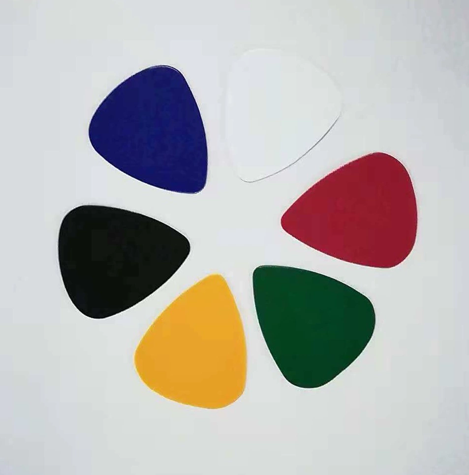 Пикки для гитары (Cellulu) сердцевидной формы, 0.46 / 0.71 / 0.96 мм, assorted colours, варианты упаковки