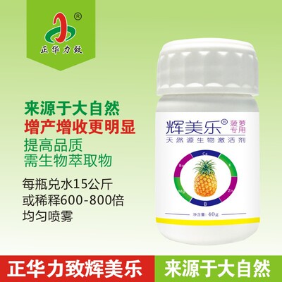 菠萝叶面肥辉美乐硒肥钙肥稀土肥农资叶面肥氨基酸水溶肥厂家直销